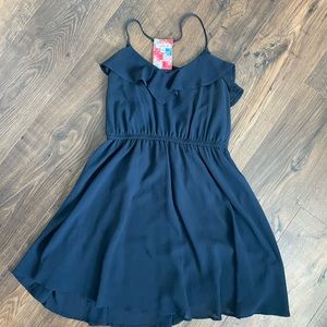 Charming Charlie flowy racer back dress